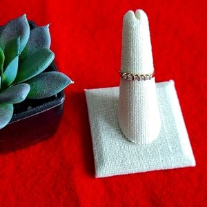 14k Solid Gold Moissenite Ring